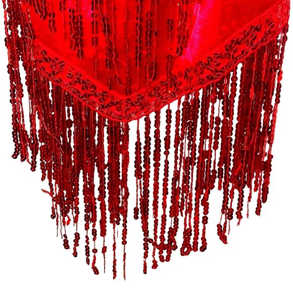 Weissman Dance / Halloween / Costume Flapper Roaring Twenties - RED - Picture 11 of 14